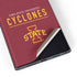 Iowa State University Athletic Text Galaxy Skins